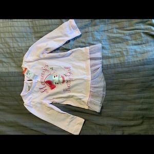 Wonderkids girls pink matching set